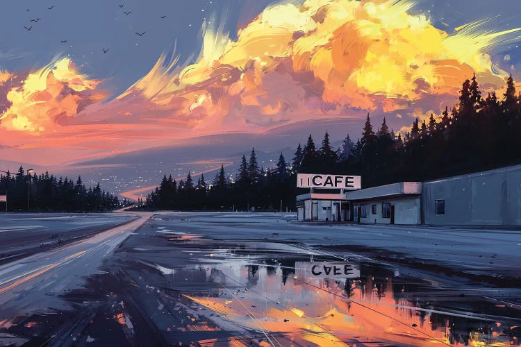 Horizon by Alena Aenami wall art