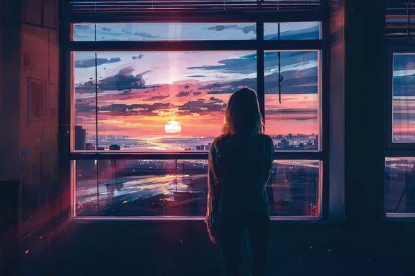 Vicarious Glimpses: I Wait For You by Alena Aenami
