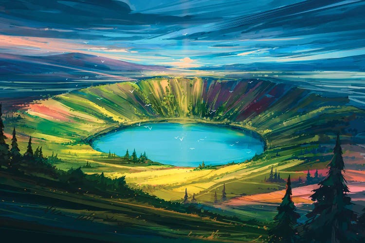 New Life by Alena Aenami wall art