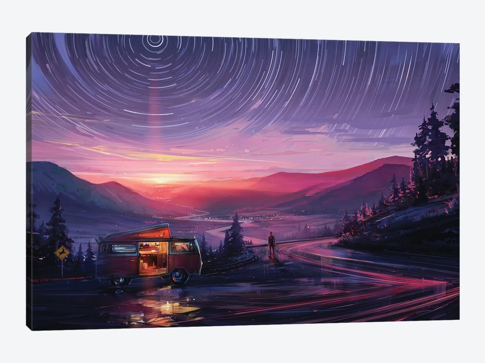 Out Of Time by Alena Aenami 1-piece Canvas Artwork