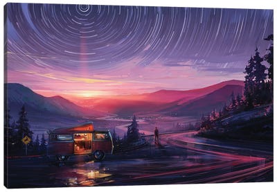 Out Of Time Canvas Art Print - Alena Aenami