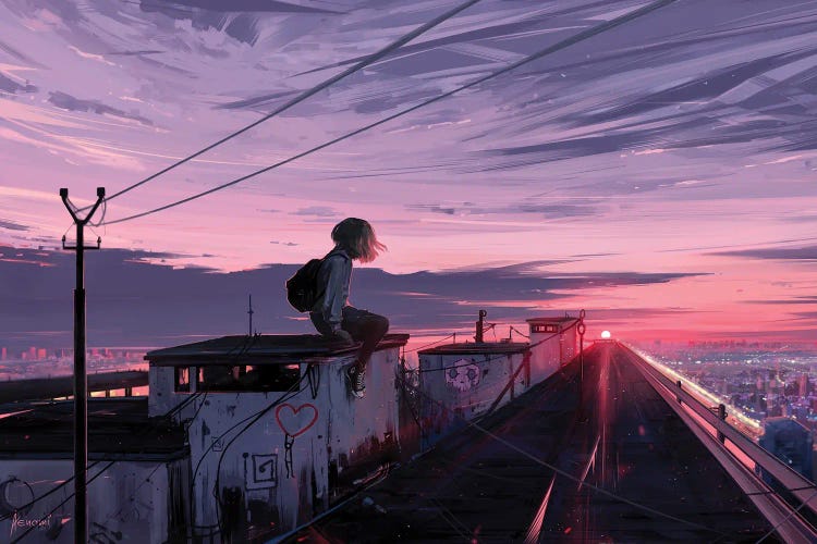 Someday by Aenami  wall art