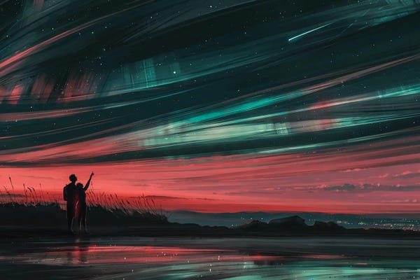 Alena Aenami: Stars And You by Alena Aenami