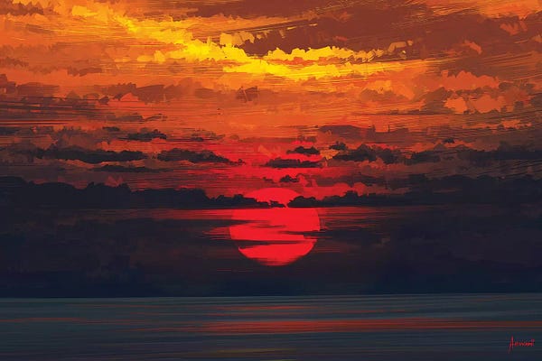 Alena Aenami: Calm Before The Storm by Alena Aenami