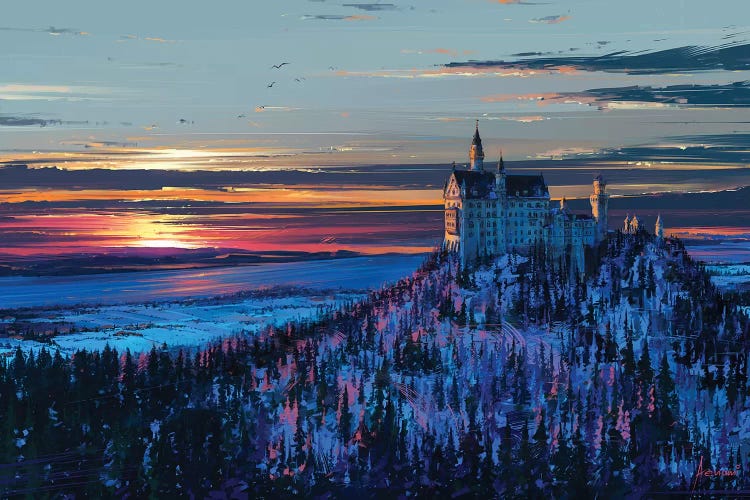 Castle In The Sky by Alena Aenami wall art