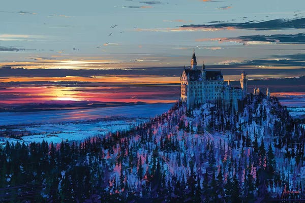 Castles & Palaces: Castle In The Sky by Alena Aenami