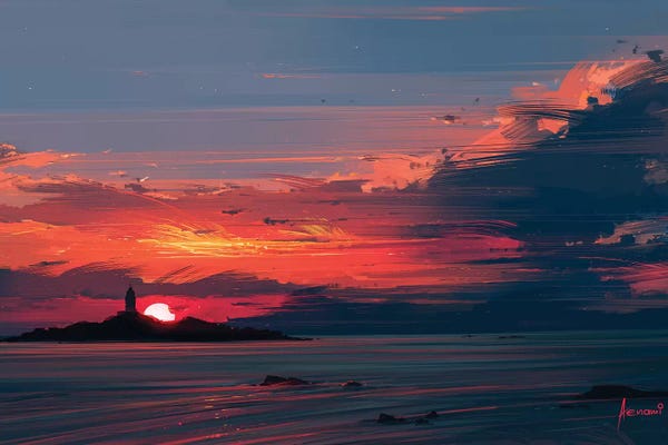 Alena Aenami: Close To The Sun by Alena Aenami