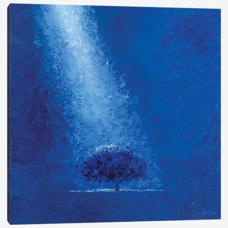 Blue Canvas Print #AEP2} by Alessandro Piras Canvas Artwork