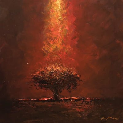 Deep Brown by Alessandro Piras canvas print