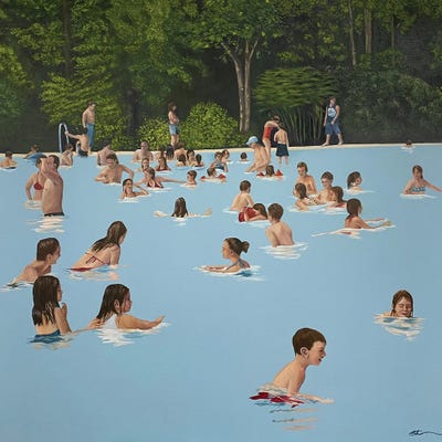 Sunday by Amanda Cameron acrylic art print