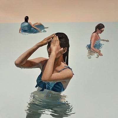 Trinity by Amanda Cameron metal wall art