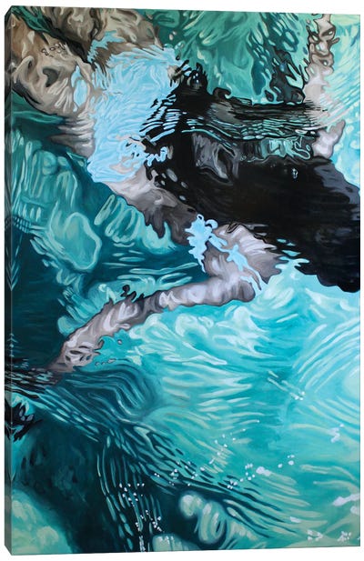 Ocean Dream Canvas Art Print - Calm Beneath the Surface
