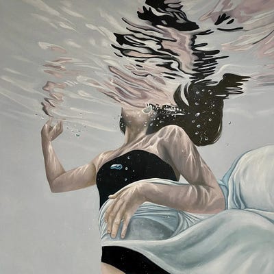 Ethereal by Amanda Cameron metal wall art