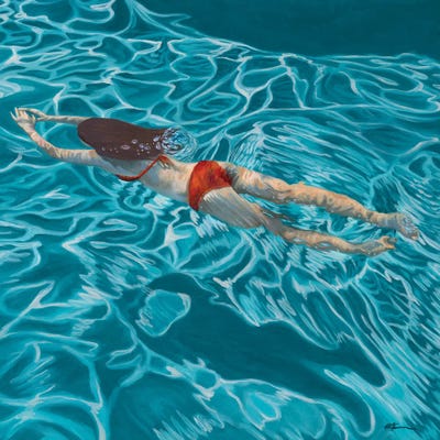 Summer Drift by Amanda Cameron multi panel art
