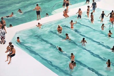 Chasing Summer by Amanda Cameron art print