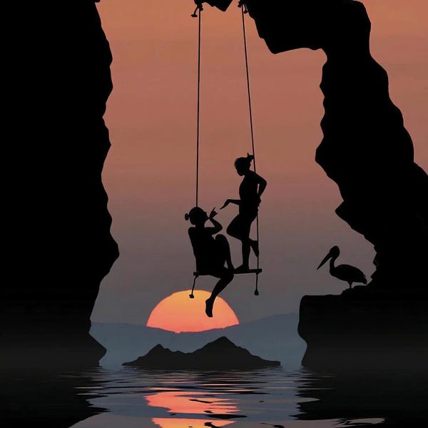 Lake Sunrises & Sunsets: Friend by Abdullah Evindar