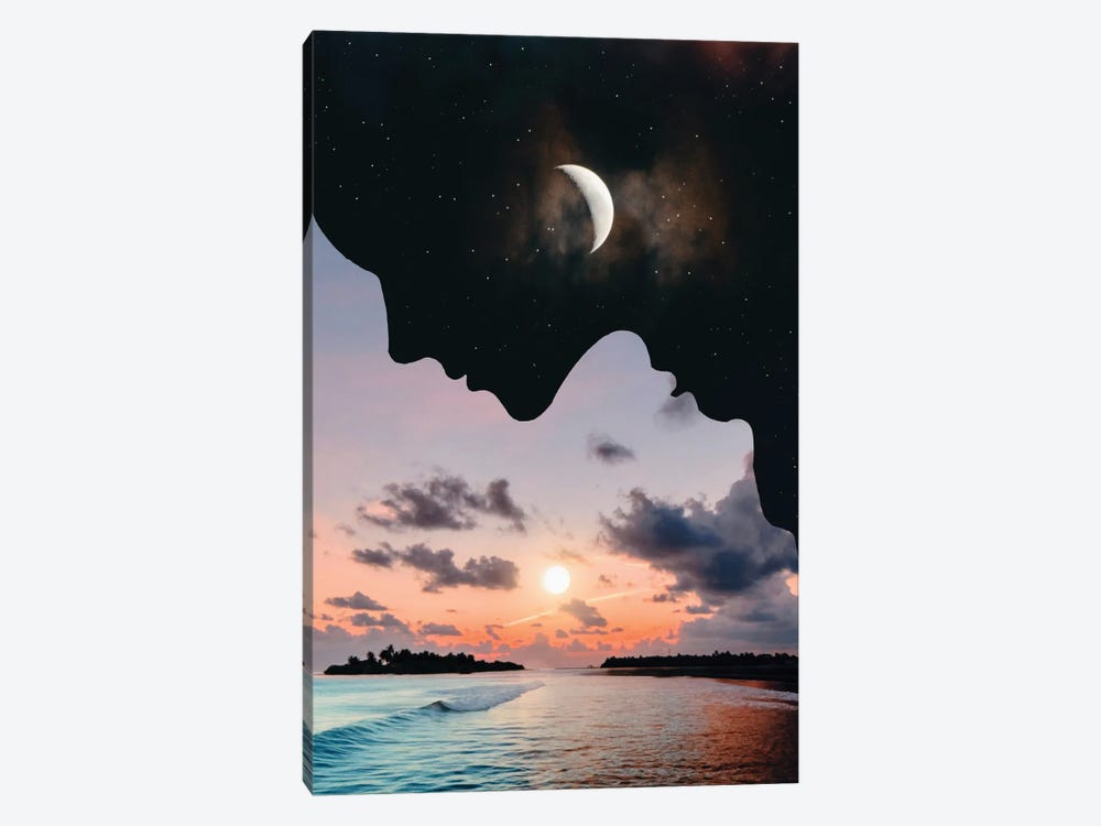 Day And Night by Abdullah Evindar 1-piece Canvas Artwork