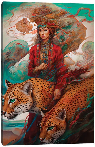 Tiger Canvas Art Print - Abdullah Evindar