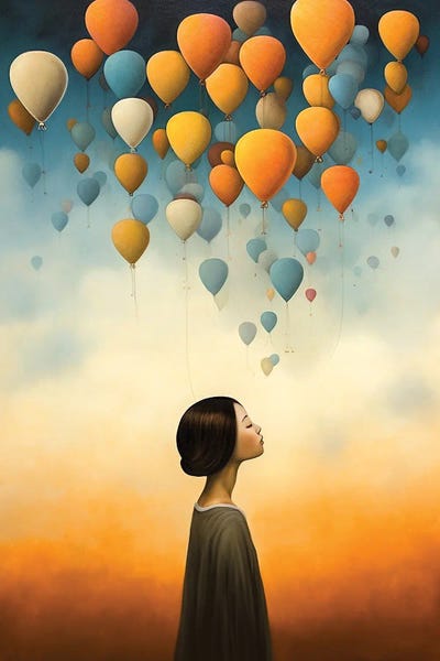 Ballonn by Abdullah Evindar acrylic art print