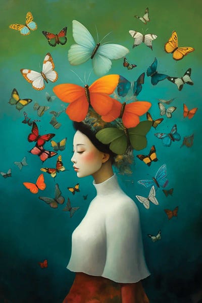 Butterfly II by Abdullah Evindar acrylic art print