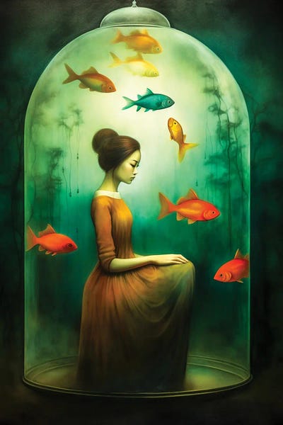 Cage by Abdullah Evindar acrylic art print