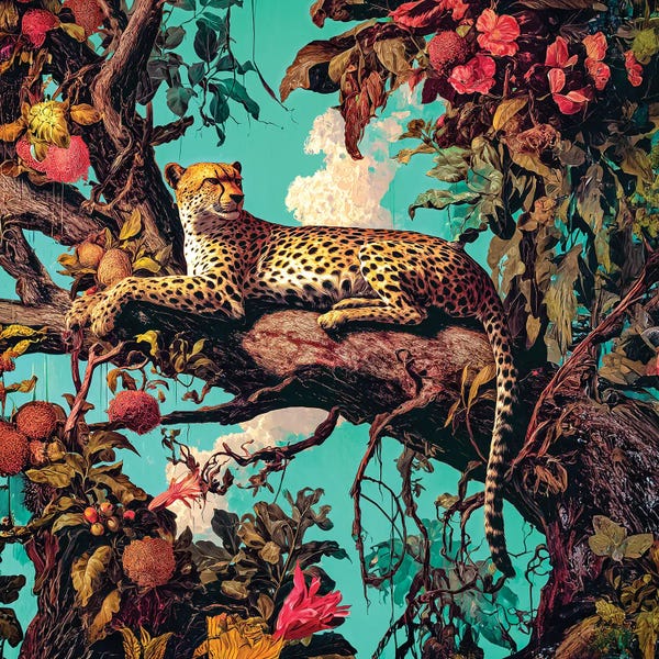 Abdullah Evindar: Leopard by Abdullah Evindar