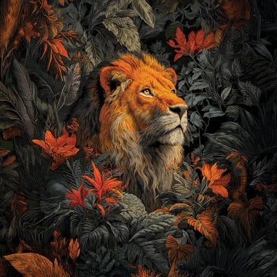 Lions I by Abdullah Evindar gallery poster