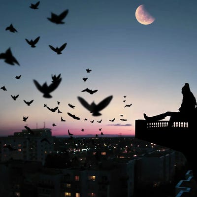 Balcony View by Abdullah Evindar acrylic art print