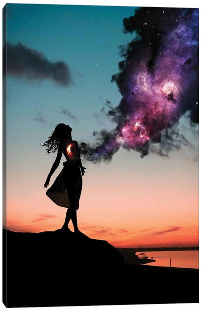 The Universe Within Us Canvas Art Print