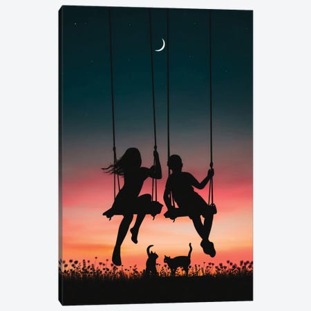 Once Upon A Time Canvas Print #AEV76} by Abdullah Evindar Canvas Print
