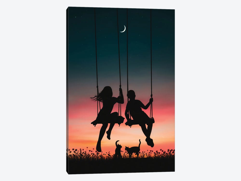 Once Upon A Time by Abdullah Evindar 1-piece Canvas Wall Art