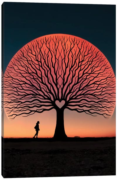 Tree Of Life Canvas Art Print - Abdullah Evindar