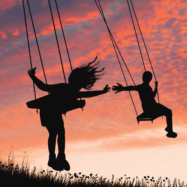 Silhouettes: Cloud Swing by Abdullah Evindar