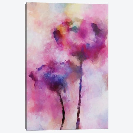 Colored Flowers II Canvas Print #AEZ1006} by Angel Estevez Canvas Print