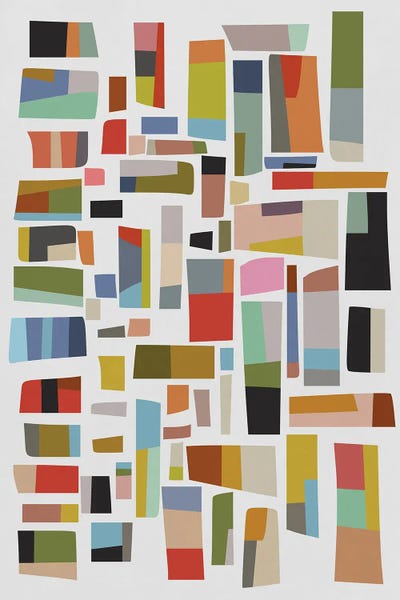 Angel Estevez: Colored Pieces XIV by Angel Estevez