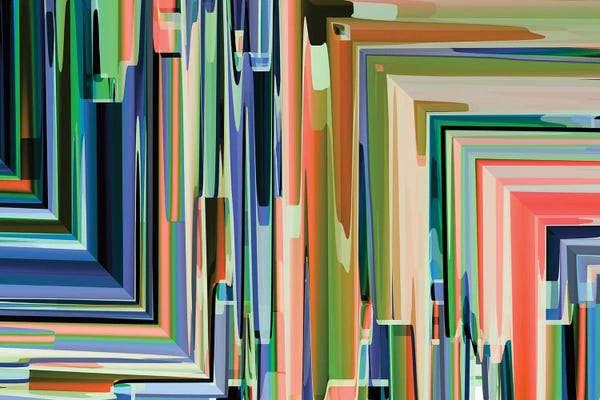 Linear Abstract: Corner Meeting by Angel Estevez