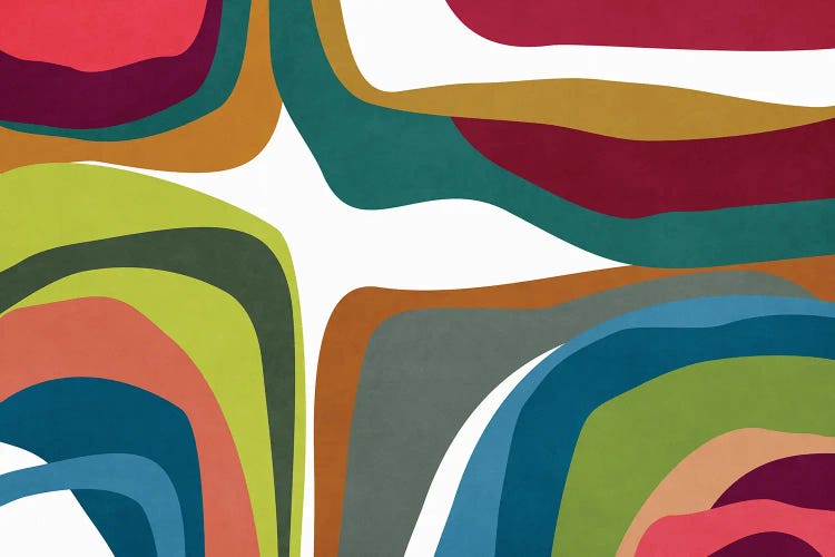 Energy Waves II by Angel Estevez wall art