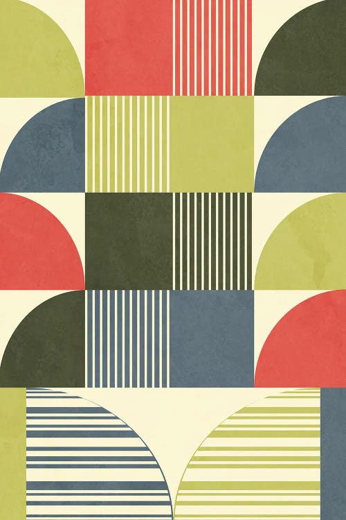 Geometric Construction XVII by Angel Estevez wall art