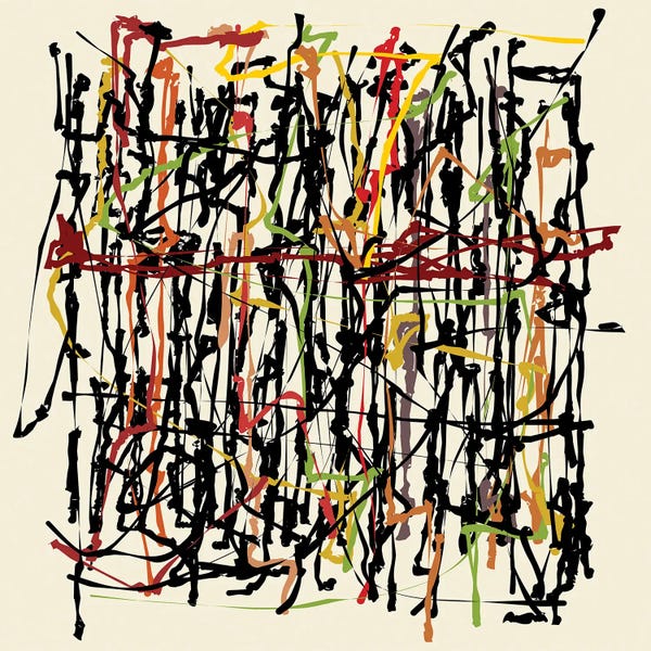 Museum Classics & More: Pollock Wink by Angel Estevez