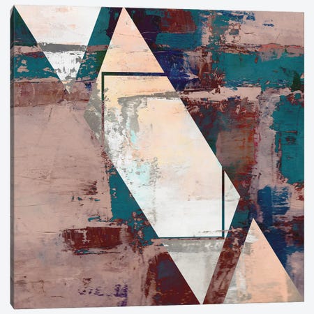 Geometric Rustic Texture Canvas Print #AEZ1033} by Angel Estevez Canvas Print