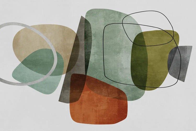 Overlapping Parts XXVII by Angel Estevez wall art