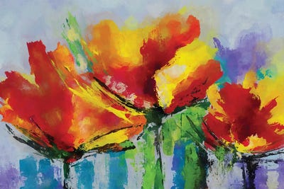 Poppies by Angel Estevez canvas print