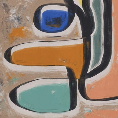 Tribute To Miró by Angel Estevez canvas print