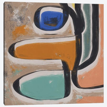 Tribute To Miró Canvas Print #AEZ1077} by Angel Estevez Canvas Wall Art