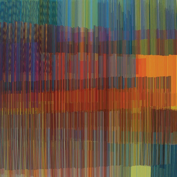 Linear Abstract: Multiple Colored Lines by Angel Estevez