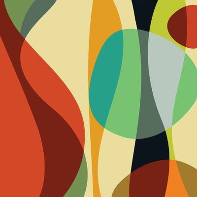 Mixed Summer by Angel Estevez metal wall art