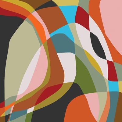 Creative Communication IV by Angel Estevez framed wall art