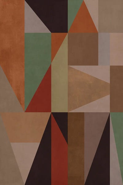 Geometric Concept XXXIX by Angel Estevez canvas print