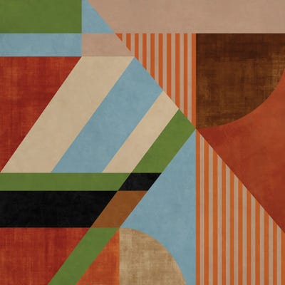 Geometric Concept XLV by Angel Estevez canvas print