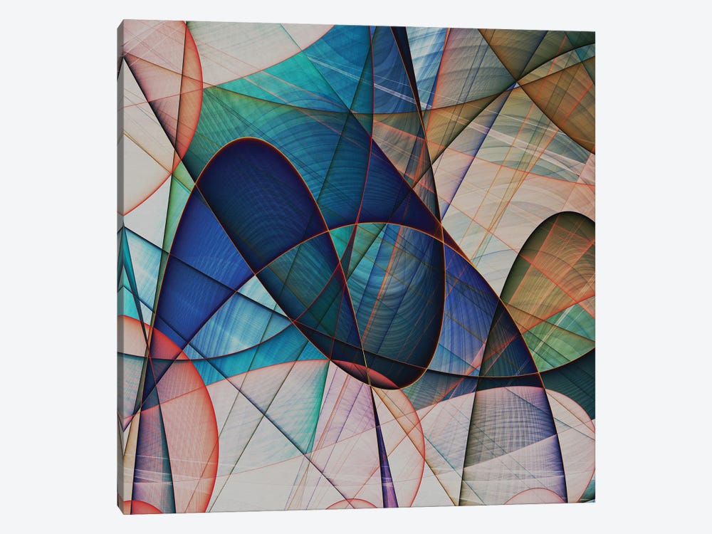 Intertwined And Transparent II by Angel Estevez 1-piece Canvas Artwork